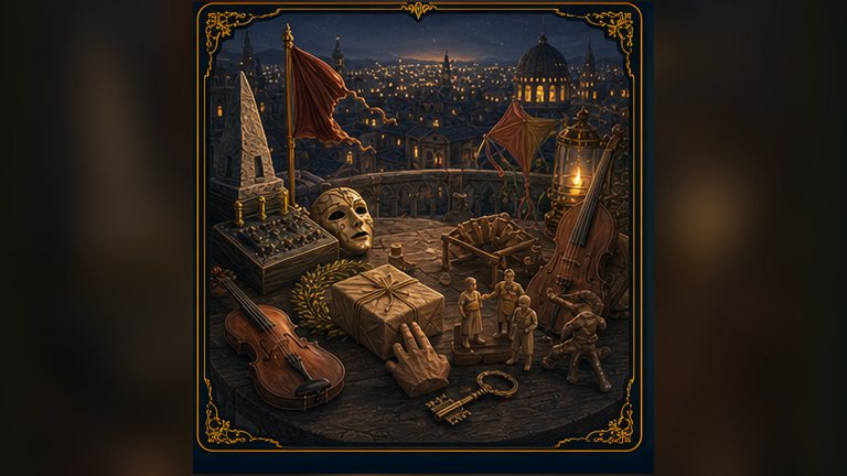 Визуальная карточка архетипа Играющий Поддерживающий Лидер Результата
