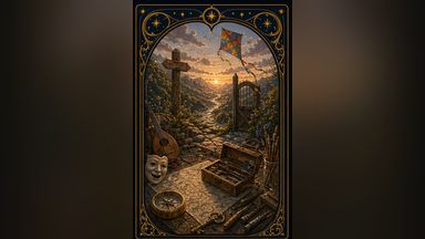 Визуальная карточка архетипа Играющий Мастеровой Следопыт Свободы