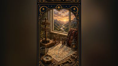 Визуальная карточка архетипа Живой Волевой Следопыт Свободы