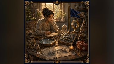 Визуальная карточка архетипа Заботливый Созерцательный Созидатель Влияния
