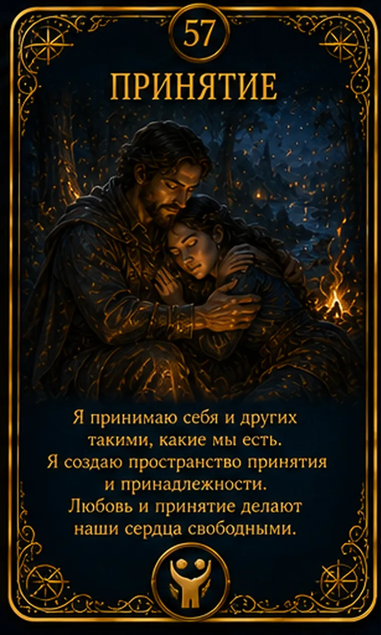Карта ценности «Принятие»