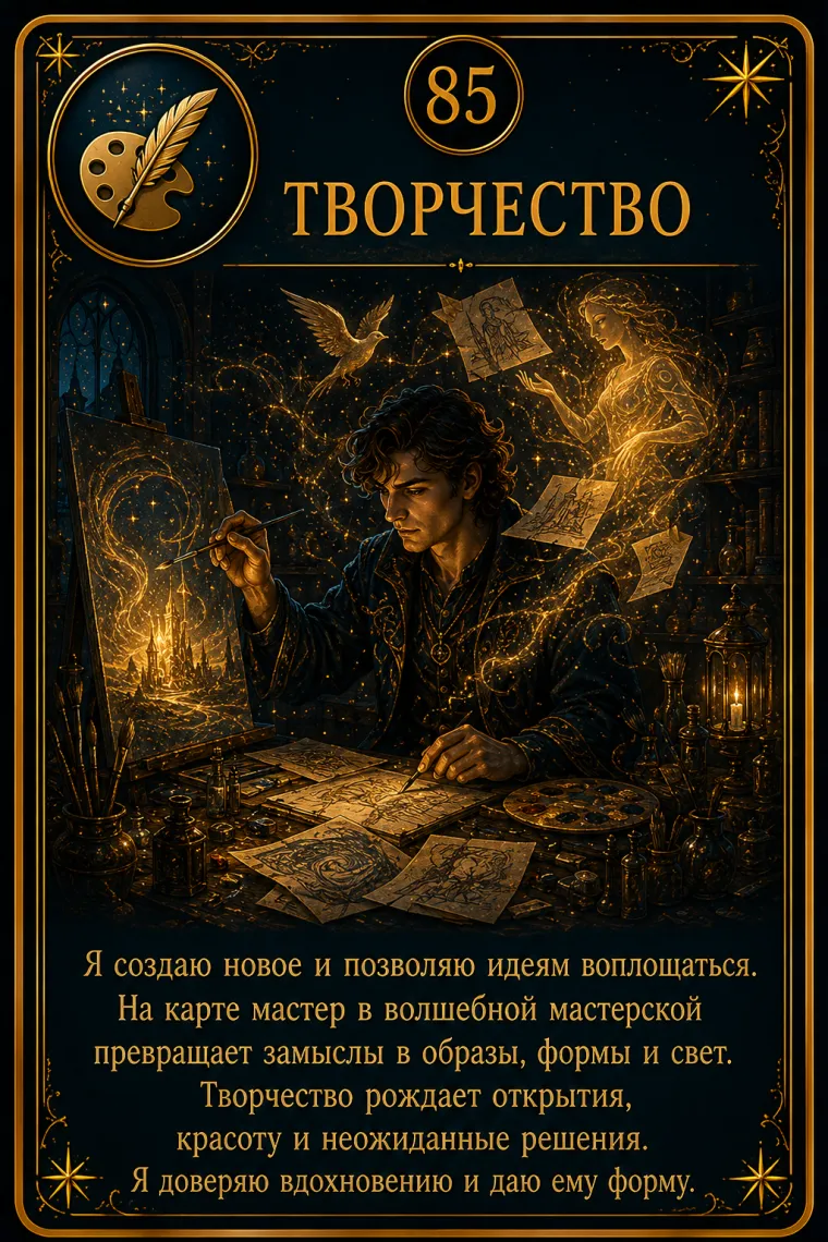 Карта ценности «Творчество»