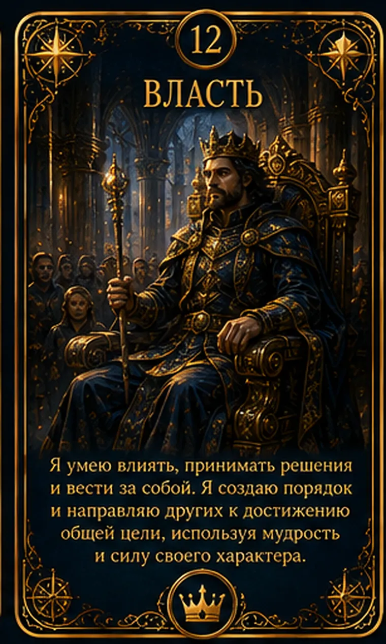 Карта ценности «Влияние»